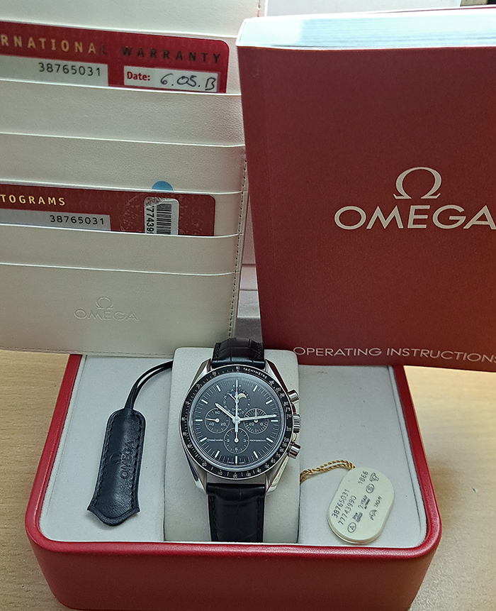 Omega Speedmaster Moonwatch Moonphase Ref. 3876.50.31